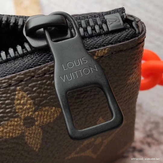Official oldcobbler VUITTON POUCH LOUIS KEY 0816